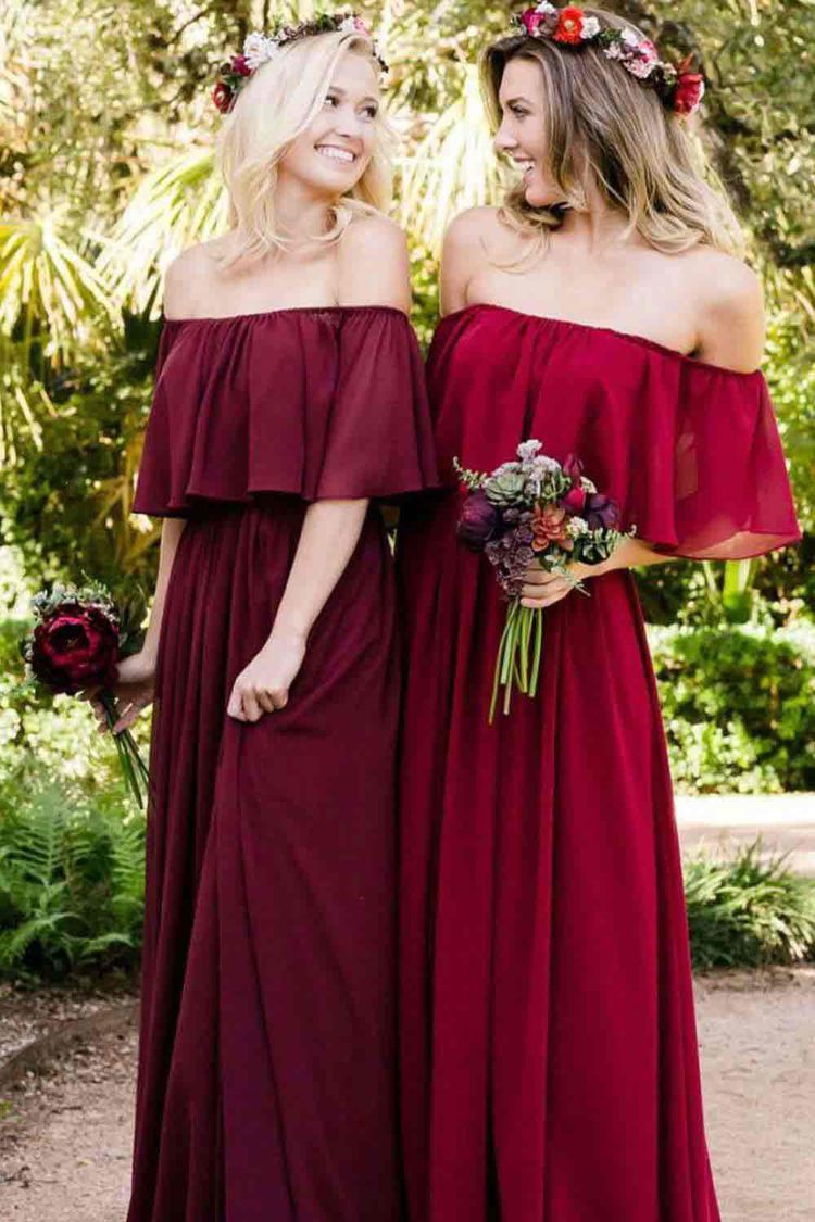 Tailoring Time: Burgundy Bridesmaid Dress Duration Guide