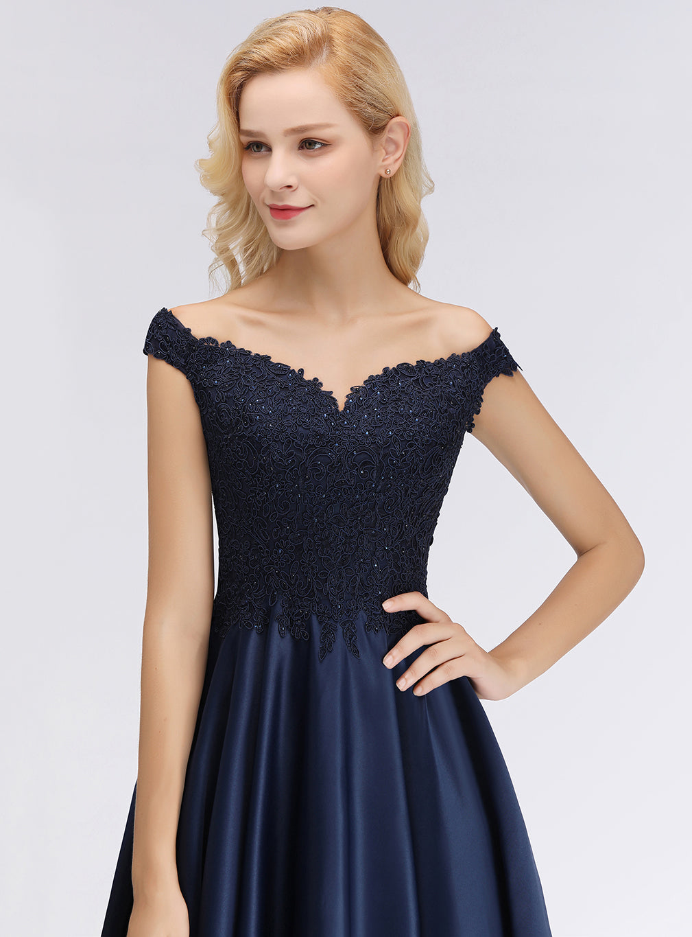 Shop Satin Bridesmaid Dresses Online-Koscy