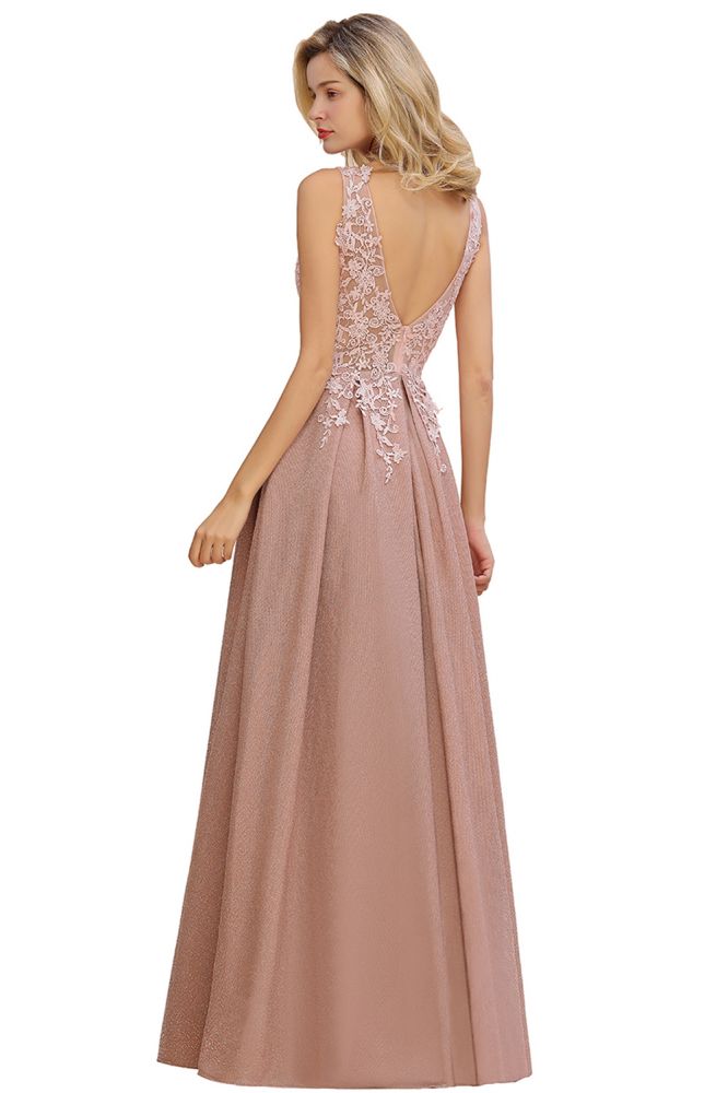 MISSHOW offers A-Line V-neck Floor-Length Tulle Sequined Prom Dresses at a good price from Dusty Rose,Burgundy,Gold,Royal Blue,Dark Navy,Silver,Lace,Bright silk to A-line Floor-length them. Stunning yet affordable Sleeveless Prom Dresses,Evening Dresses,Homecoming Dresses,Bridesmaid Dresses,Quinceanera dresses.