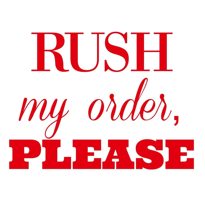 Rush order fee-koscy