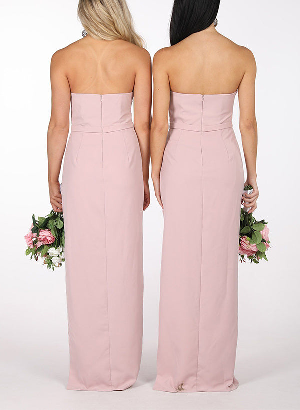 Sweetheart Bridesmaid Dresses With Split Front