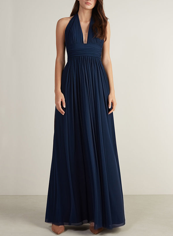 Floor-Length Chiffon Bridesmaid Dresses